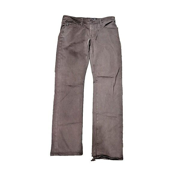 Adriano Goldschmied Jeans Brown Mid-rise The Graduate Tailored Leg Men's 32x32 - Picture 1 of 8